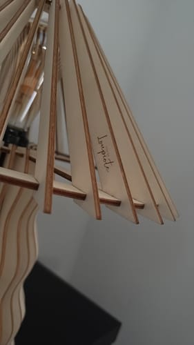 Customer photo review of Alice | Lampe à poser