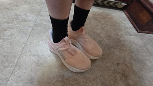 Customer photo review of Premium Anti-Fatigue Bamboo Footsleeves