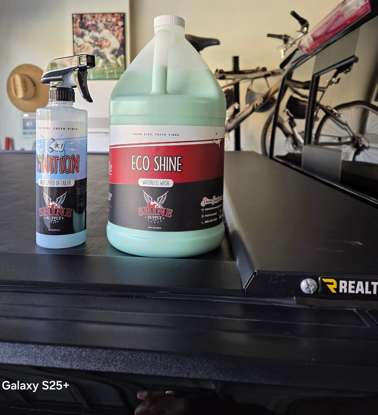Customer photo review of Eco Shine Waterless/Rinseless Wash - Gallon