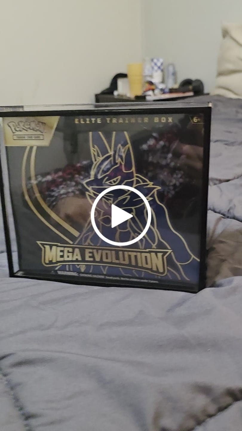 Customer video review of Premium Colored Acrylic Pokemon Elite Trainer Box Case