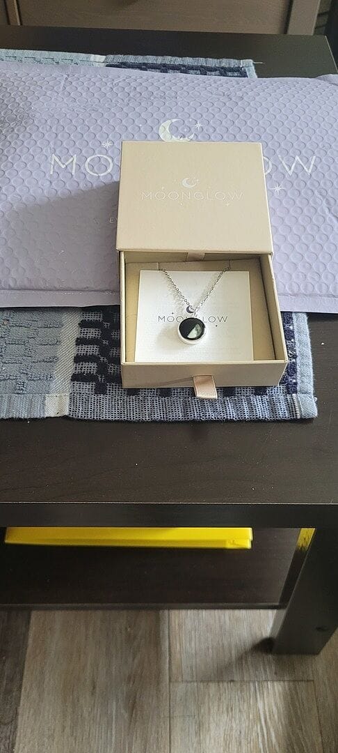 Customer photo review of Charmed Simplicity Necklace