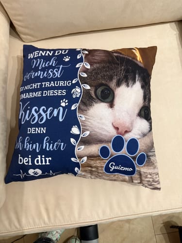 Customer photo review of Seelentröster - Individuelles Kissen