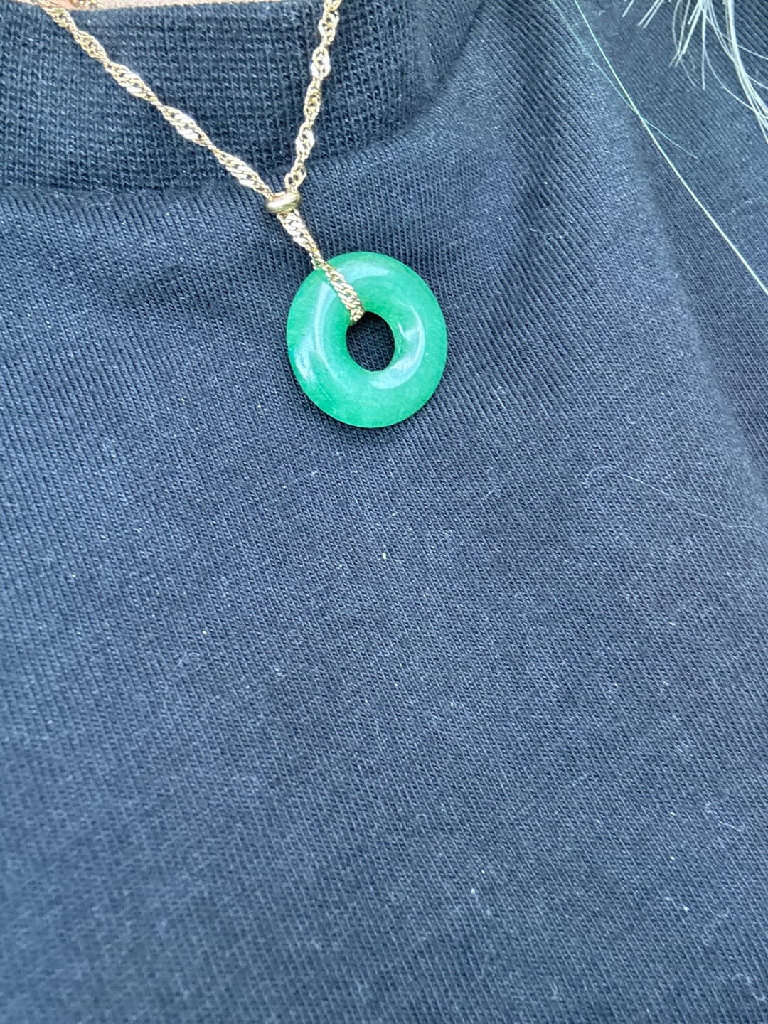 Customer photo review of Lucky Moon Necklace Bundle