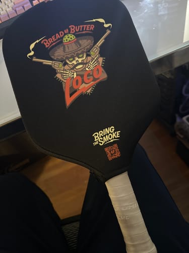 Customer photo review of Loco 16mm Pickleball Paddle- Hybrid (PRE-ORDER) (READ DESCRIPTION)