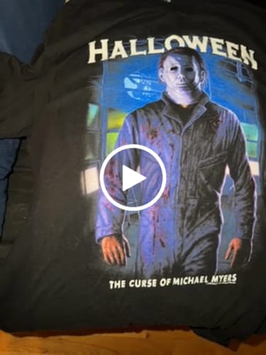 Customer video review of Halloween 6: Laboratory T-Shirt