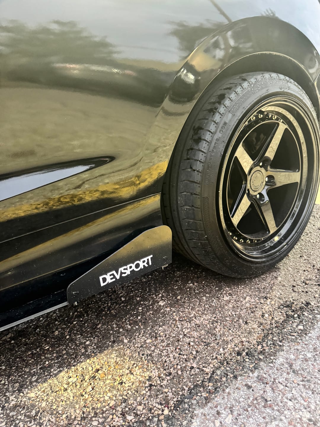 Customer photo review of DevSport Side Skirt Splitter Add-On Winglets - V1