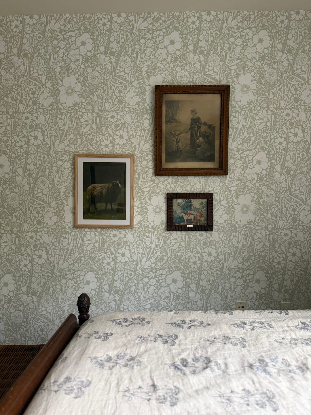 Customer photo review of Romanticism Revival Sheep Art Print No1