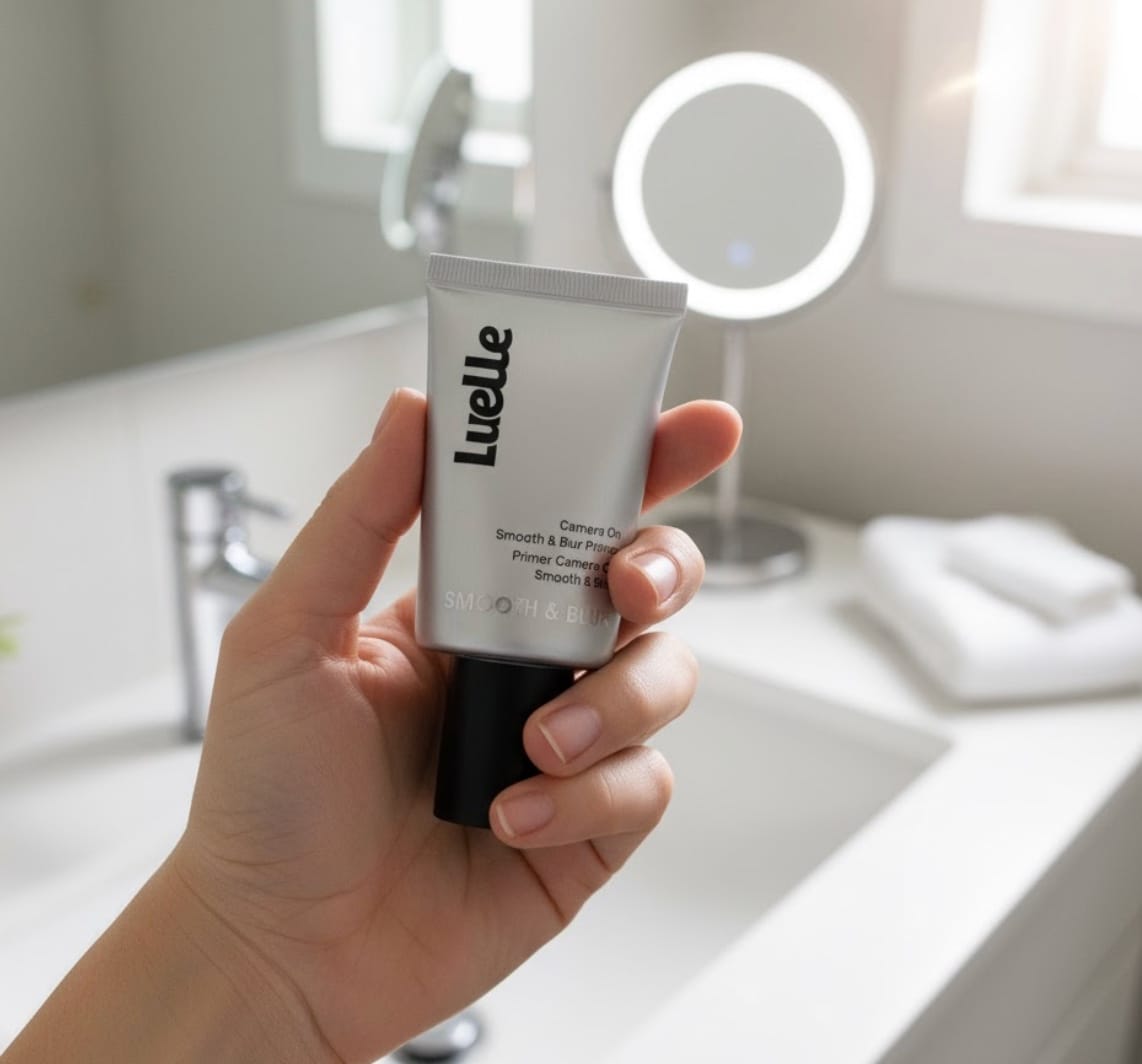 Customer photo review of Smooth & Blur Primer