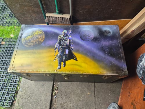 Customer photo review of Custom Stencil