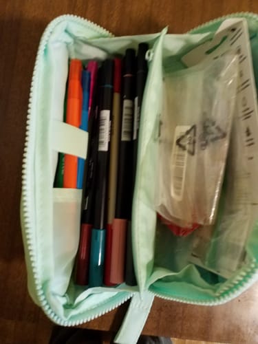 Customer photo review of Sweet Reverie Large Capacity Pencil Case