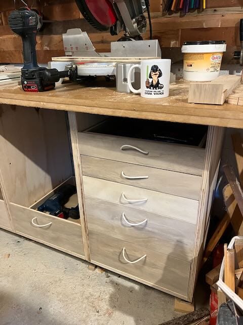 Customer photo review of DIY Base Shop Cabinet - DIGITAL DOWNLOAD