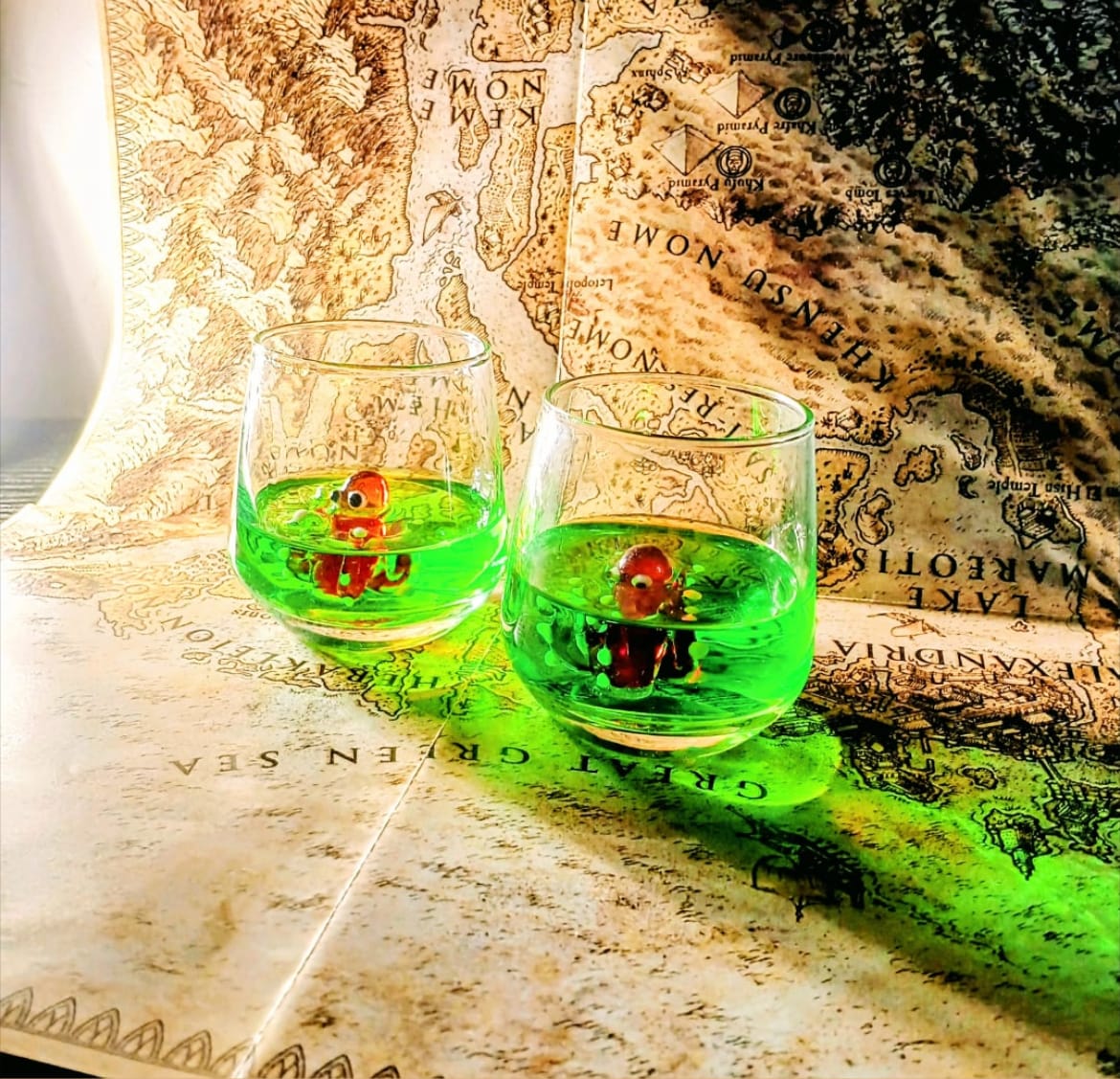 Customer photo review of Octopus Glass