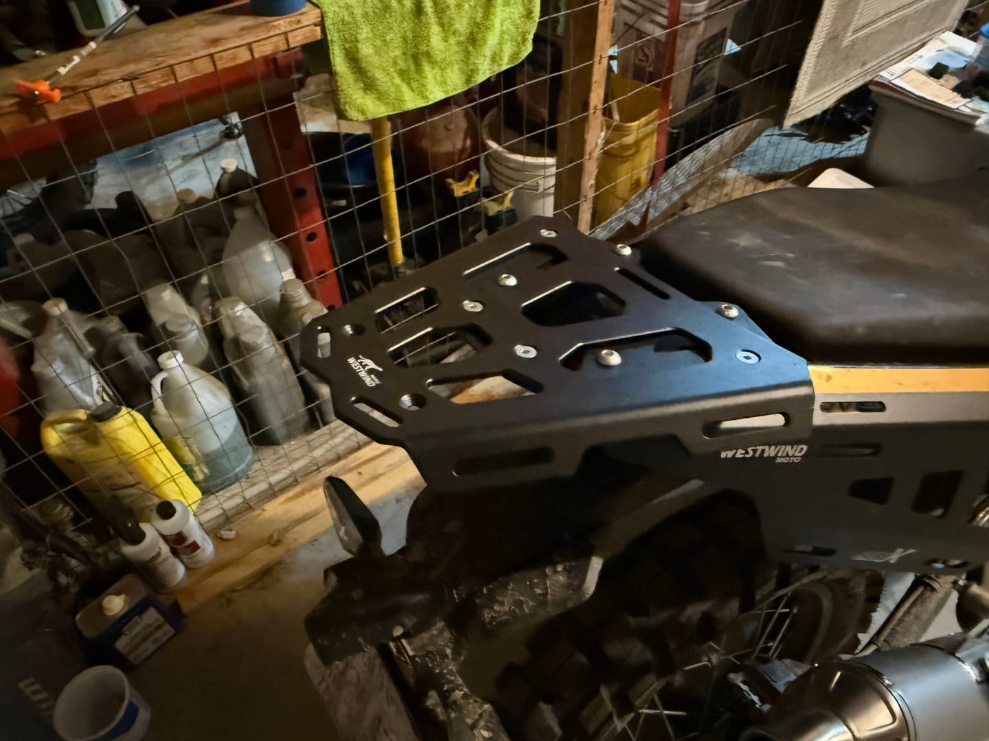 Customer photo review of Kove 800X Luggage Rack