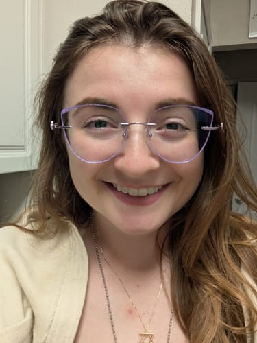 Customer photo review of Nina Eyeglasses