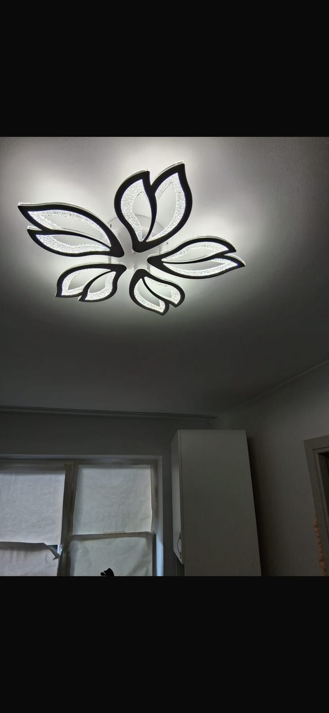 Customer photo review of Lustra LED Mini ANEMONE Echivalent 300W Telecomanda