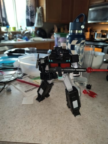 Customer photo review of 4th Party MD-005B MD005B Transformers SS86 OP Scourge Nemesis Prime Black Version (No Trailer)