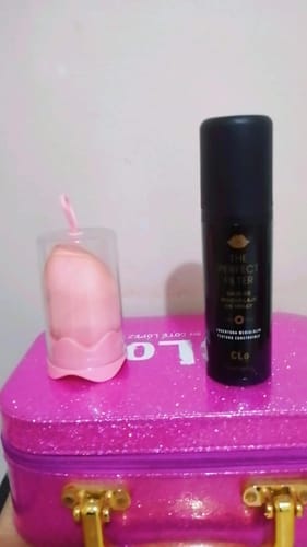 Customer photo review of Beauty Filter Kit - Color Dark (Base + Esponja)