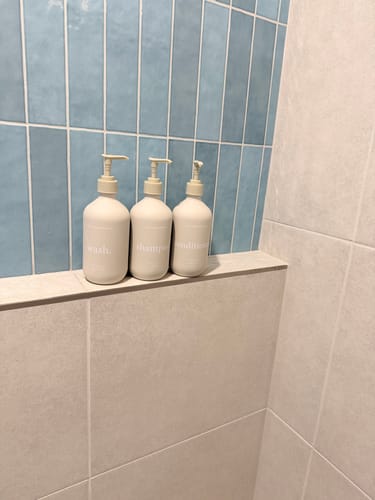 Customer photo review of Keep It Simple Shower Trio
