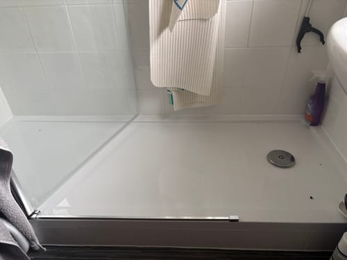 Customer photo review of Nuie Bath Replacement Shower Tray 1700 x 700mm - White