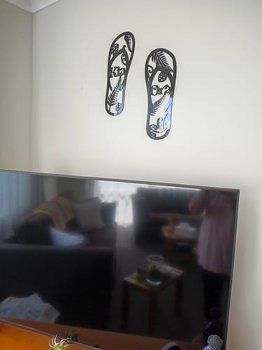 Customer photo review of Kia Ora Jandals Décor