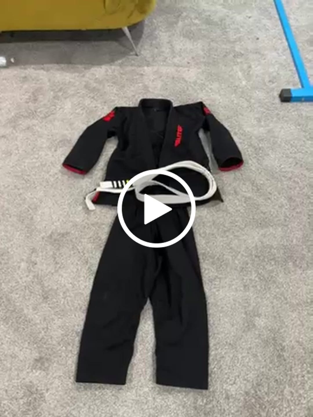 Customer video review of Core Black Brazilian Jiu Jitsu Kids BJJ Gi