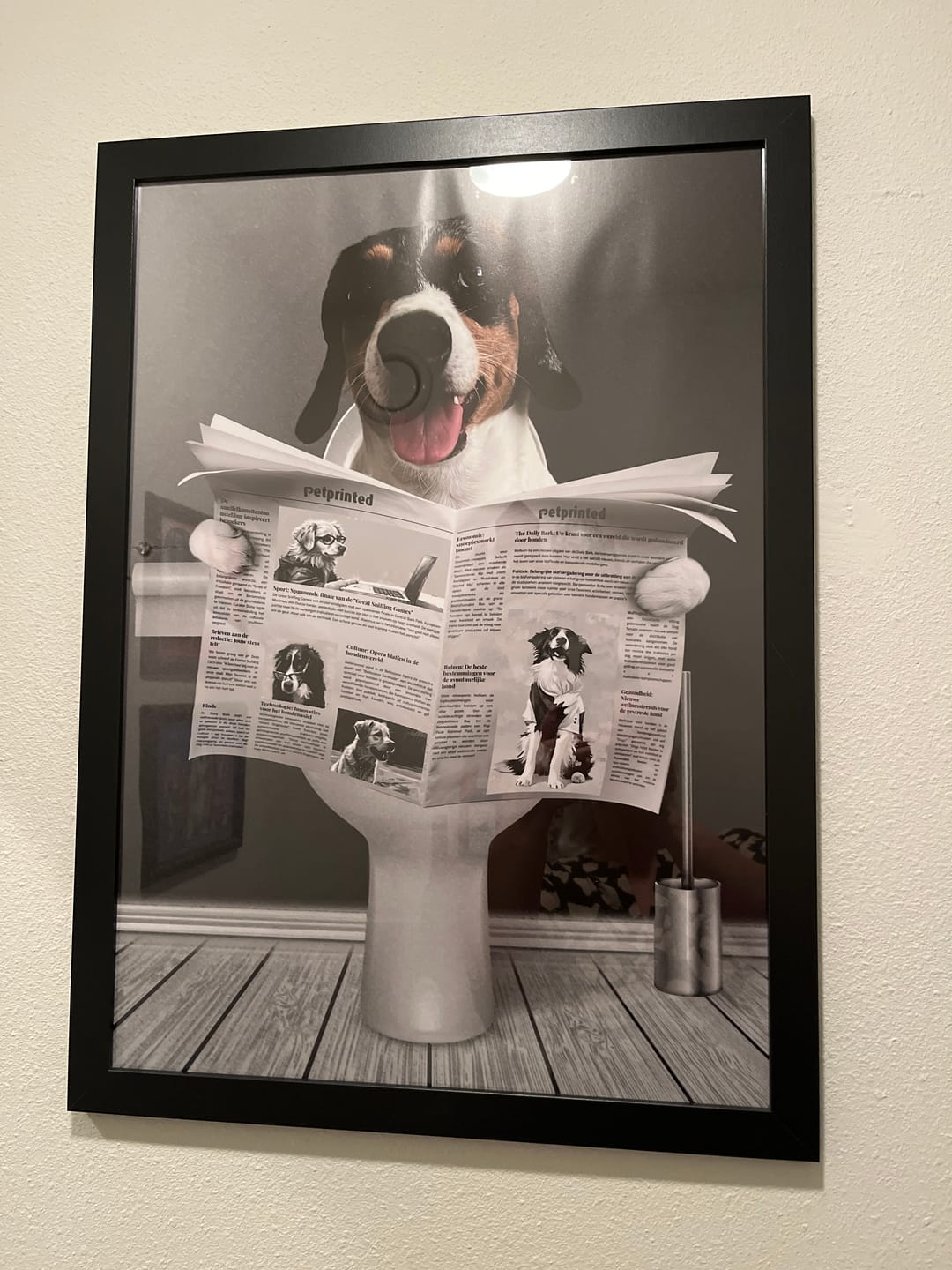 Customer photo review of Belangrijke sessie -  Gepersonaliseerde poster