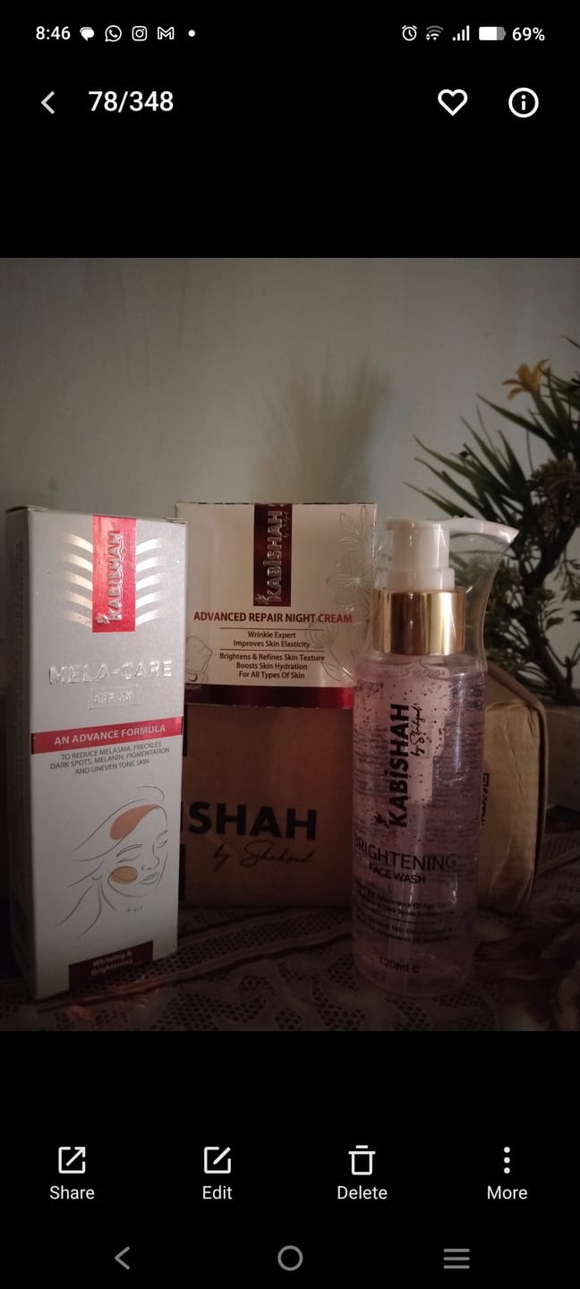 Customer photo review of All Day Radiant Glow Bundle
