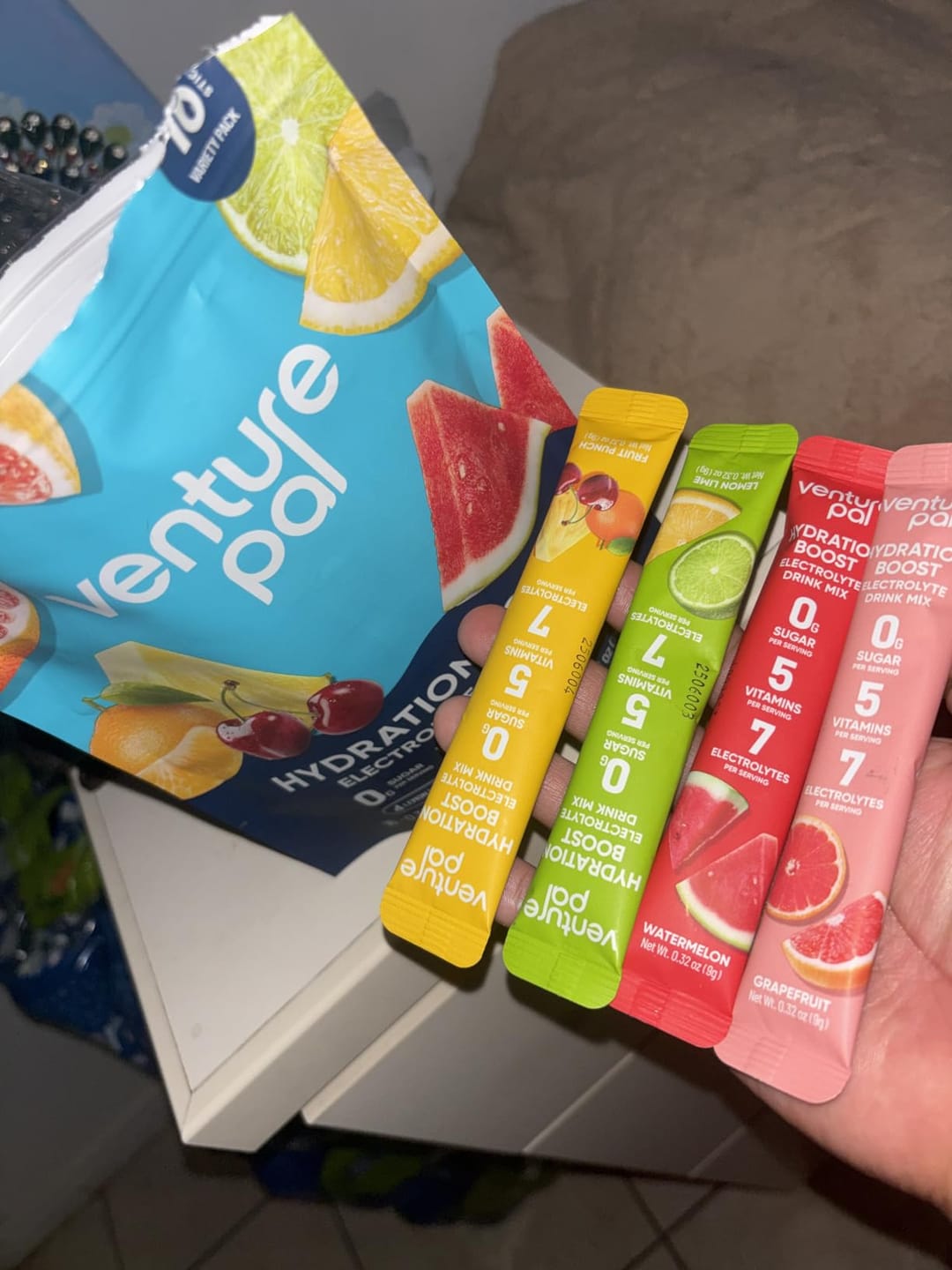 Customer photo review of Sugar Free Electrolyte Powder Packets