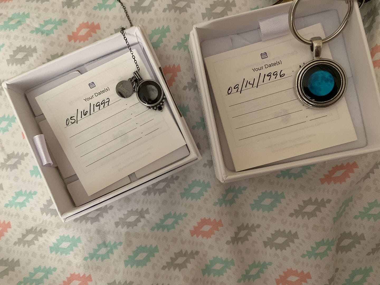 Customer photo review of Classic Pendant Necklace With Black Crystal