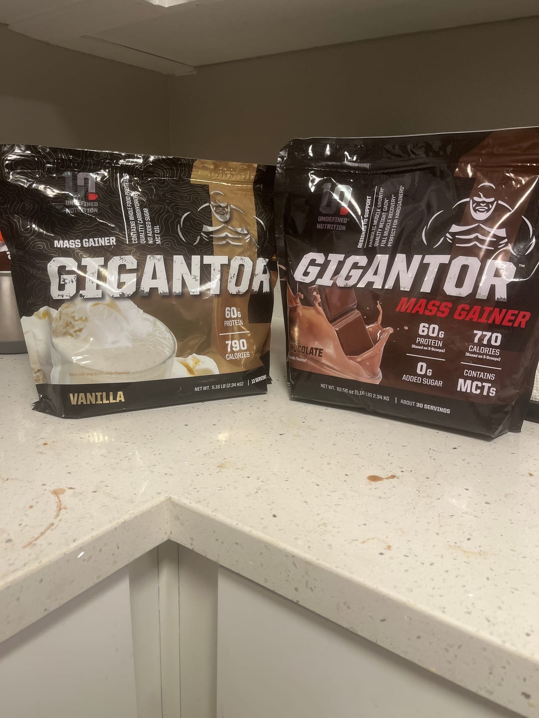 Customer photo review of GIGANTOR | MASS GAINER