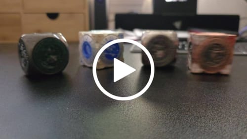Customer video review of Masters Dice Relic #002 – 7-in-1 The Oracle’s Eye Cube Spinner DND Dice