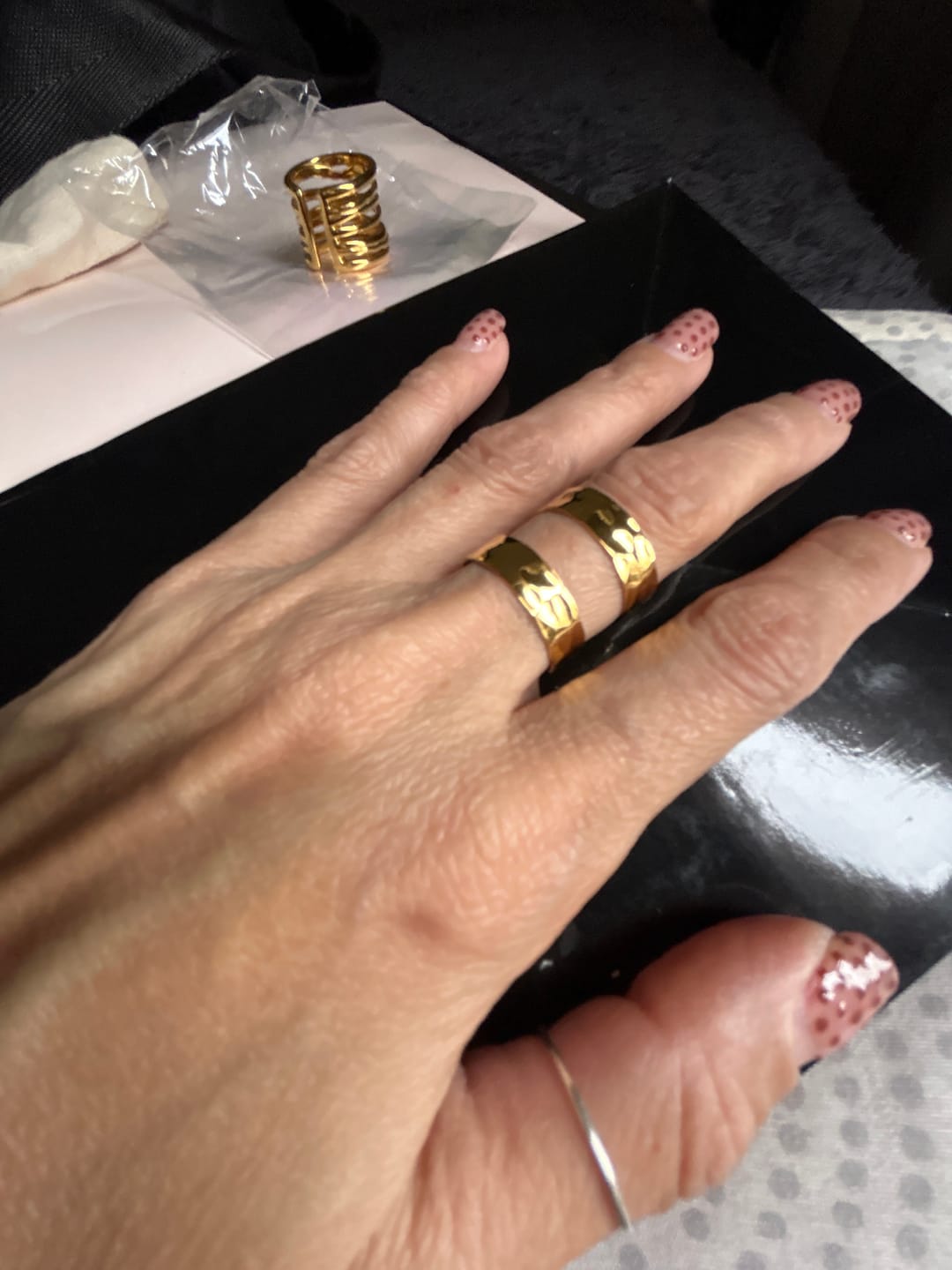 Customer photo review of Anillo Doble