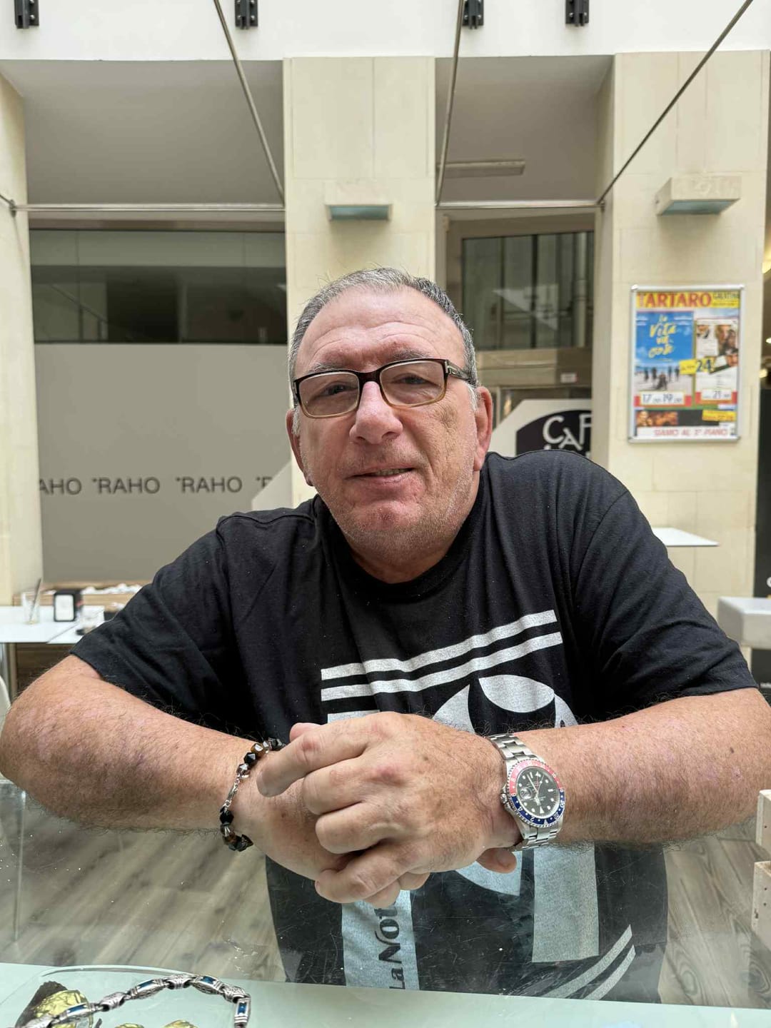 Customer photo review of BRACCIALE CON PIETRE