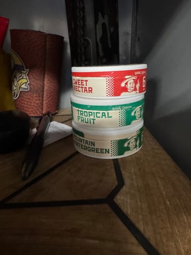 Customer photo review of Tropical Fruit Nicotine Pouches