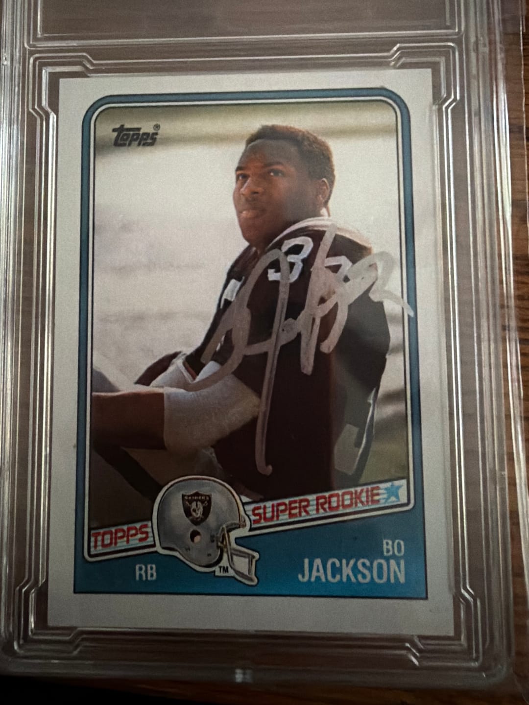 Customer photo review of Bo Jackson Autograph Signing