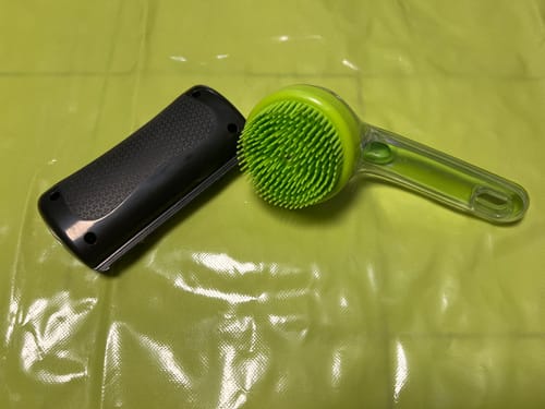 Customer photo review of Fellwunder Bürste  - Der Bestseller