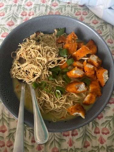 Customer photo review of V1 - Chicken Flavour High Protein Ramen