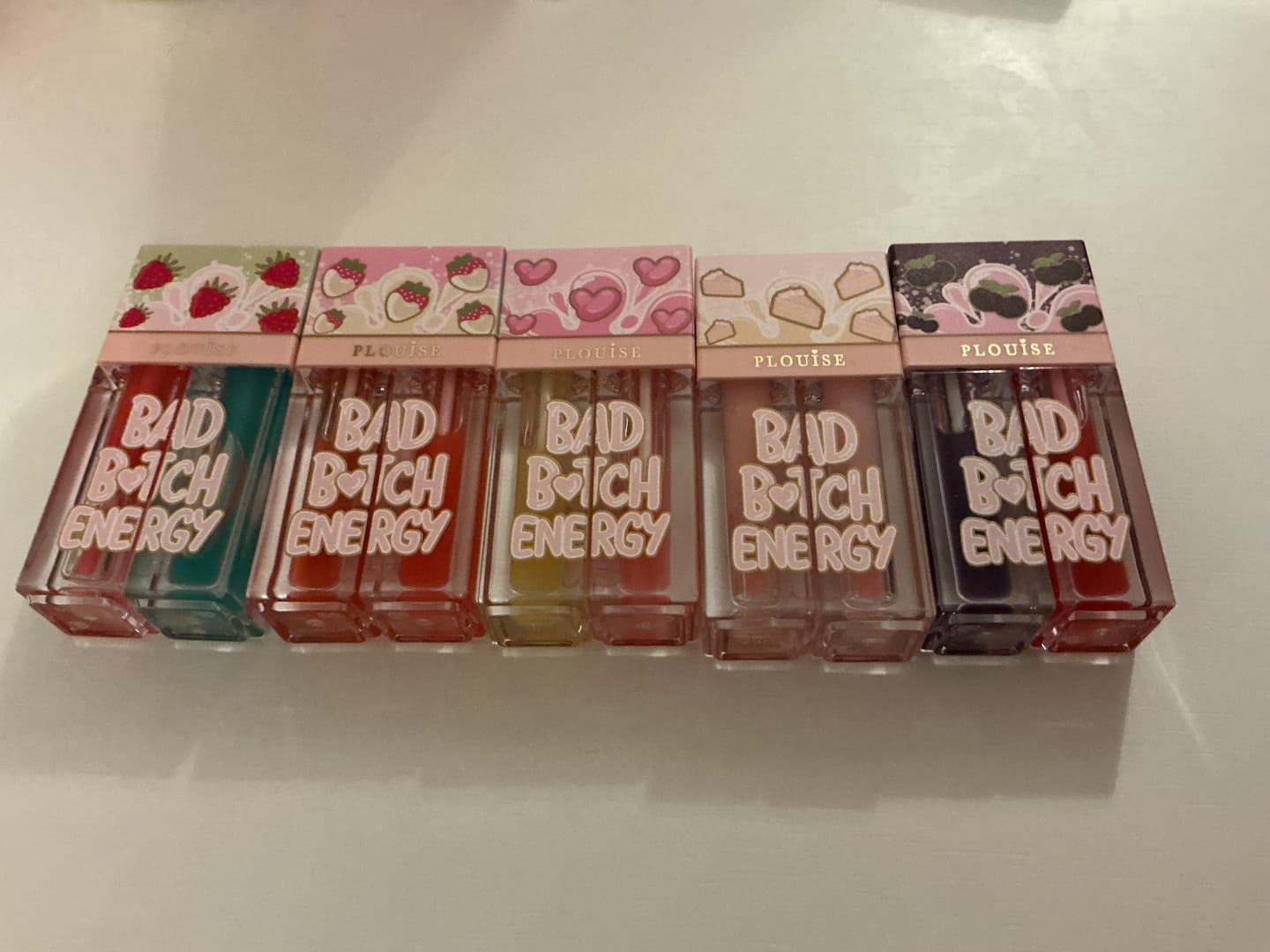 Customer photo review of P. Louise Bad Bitch Double Lip Oil
