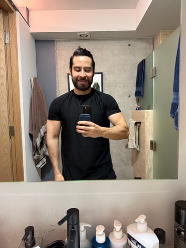Customer photo review of Training Sport Tee - Black