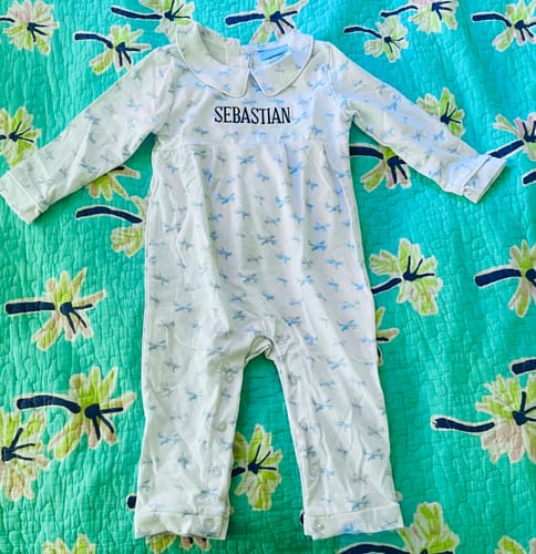 Customer photo review of Airplane Print Romper