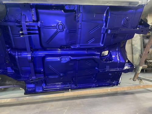 Customer photo review of Indiglo Moon Paint Basecoat