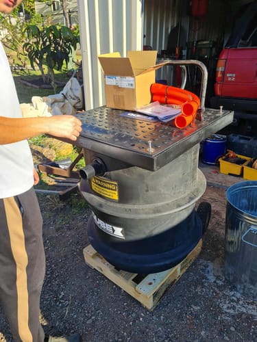 Customer photo review of REEFE 250L Sewer Pump Station Package