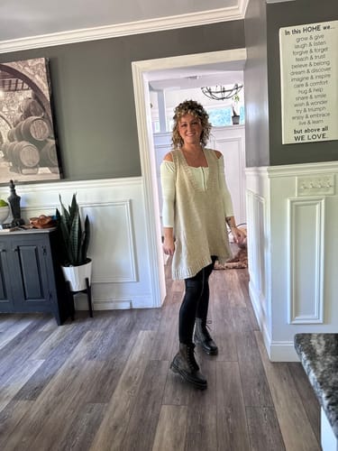 Customer photo review of OG Monogram Doc Marten