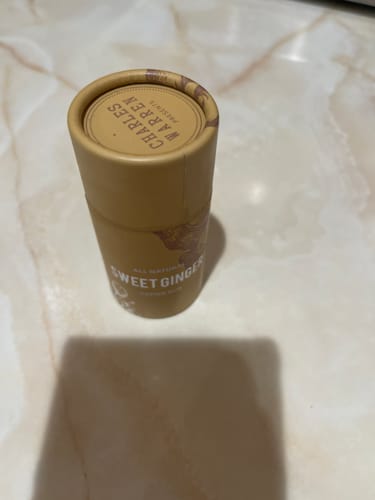 Customer photo review of Sweet Ginger Vapor Rub
