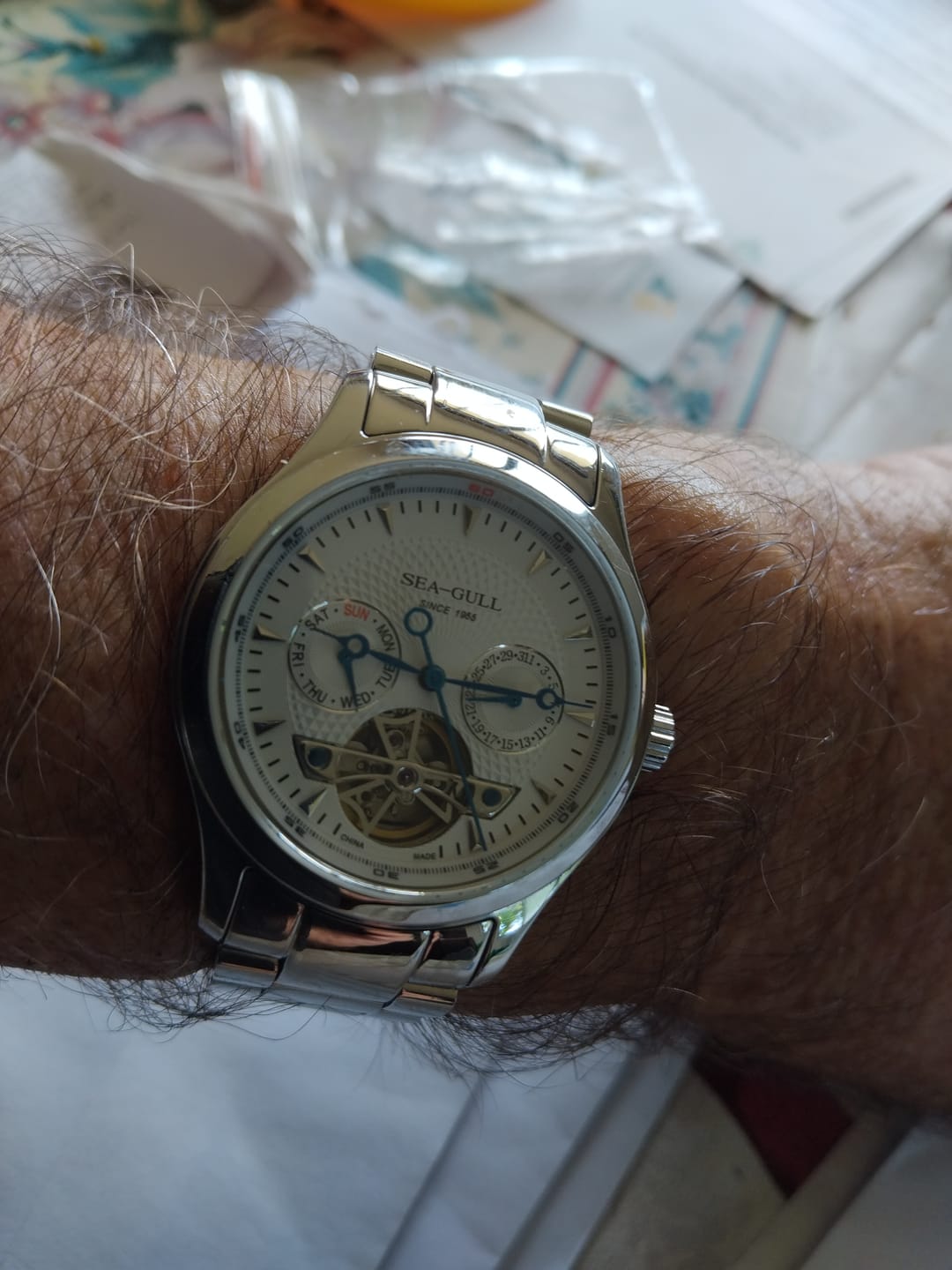 Customer photo review of Master Series | Complete Calendar | Flywheel Legend | Week Display | 39mm