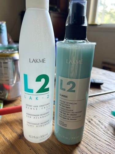 Customer photo review of Lakme Lak-2 Instant Hair Conditioner 10.2 oz
