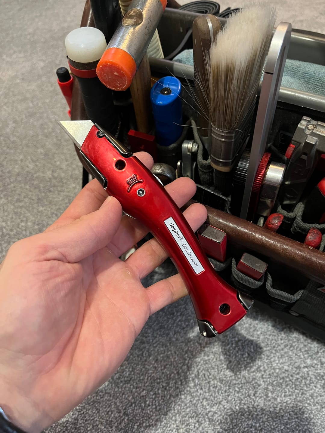 Customer photo review of Delphin | Delphin-03® Utility Knife