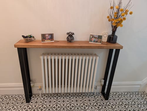 Customer photo review of Rustic Console Table | 22.5cm Depth
