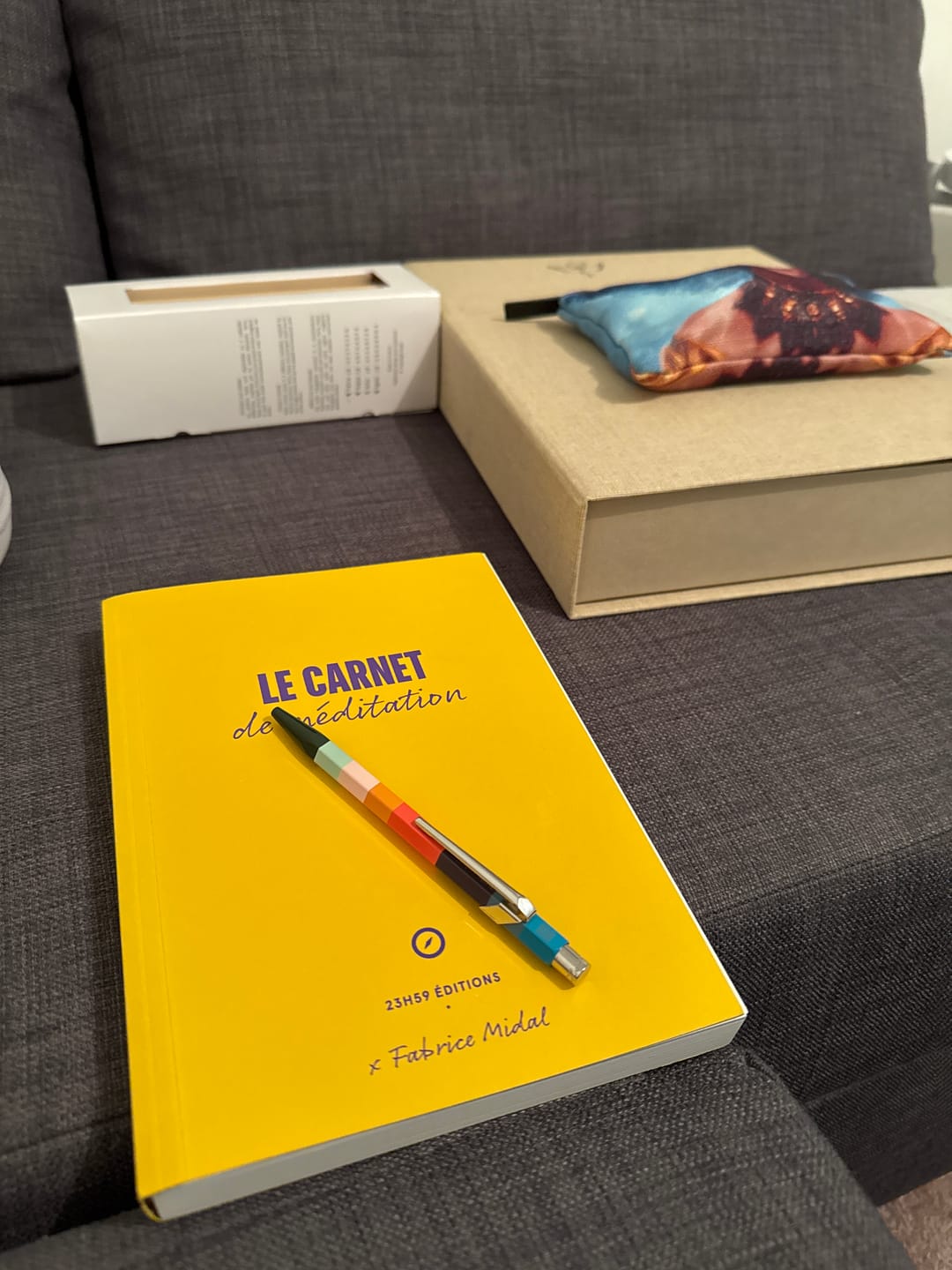 Customer photo review of Carnet de Méditation