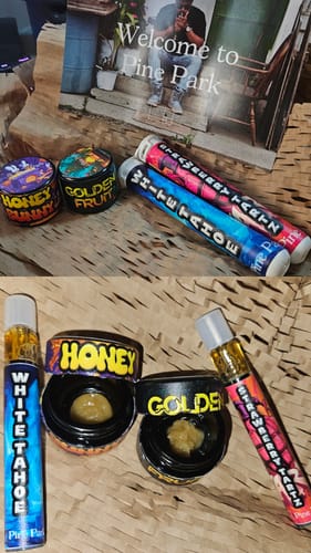 Customer photo review of Pine Park White Tahoe Rosin Disposable